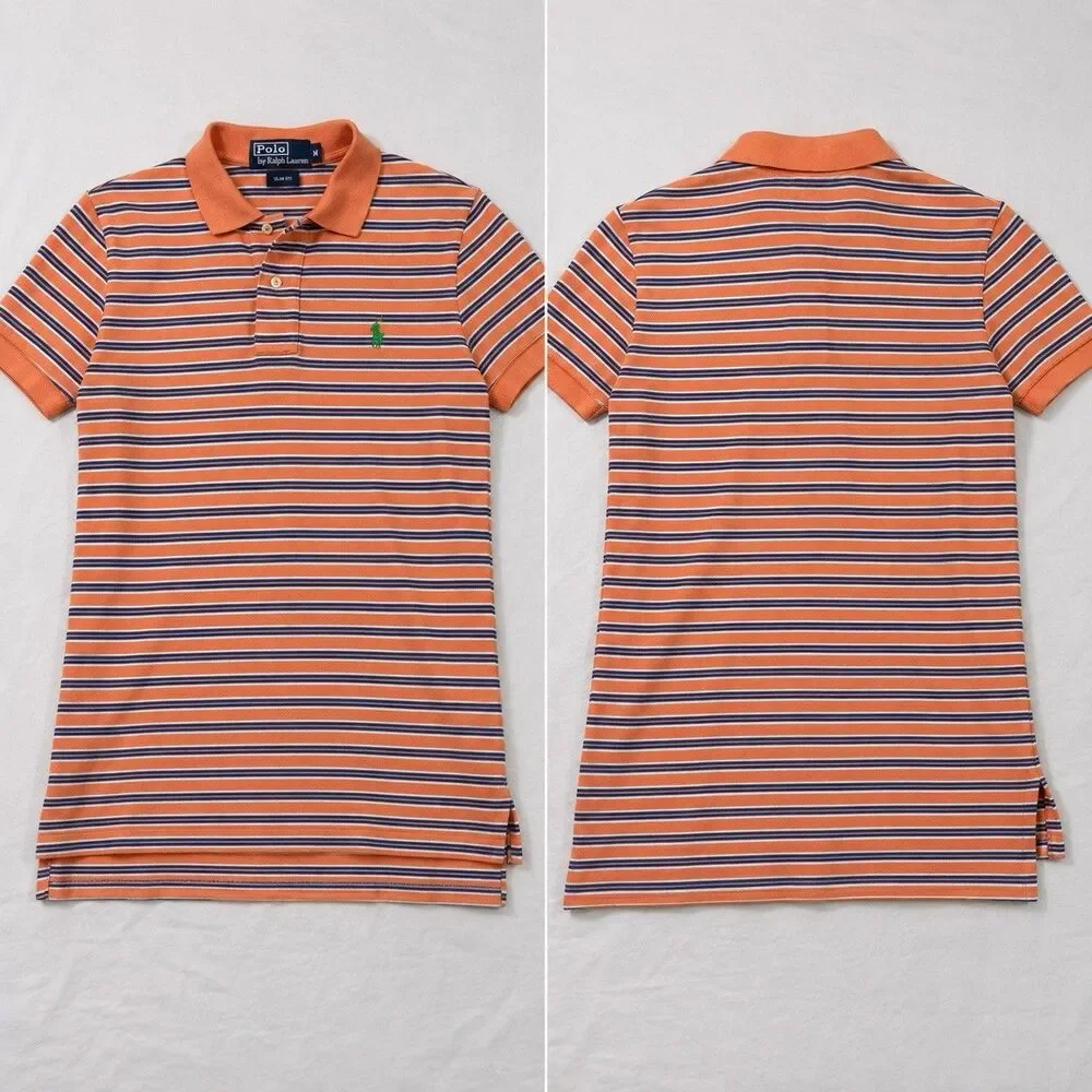 Polo Ralph Lauren Classic Fit Mesh Pony Logo Polo Shirt Large
